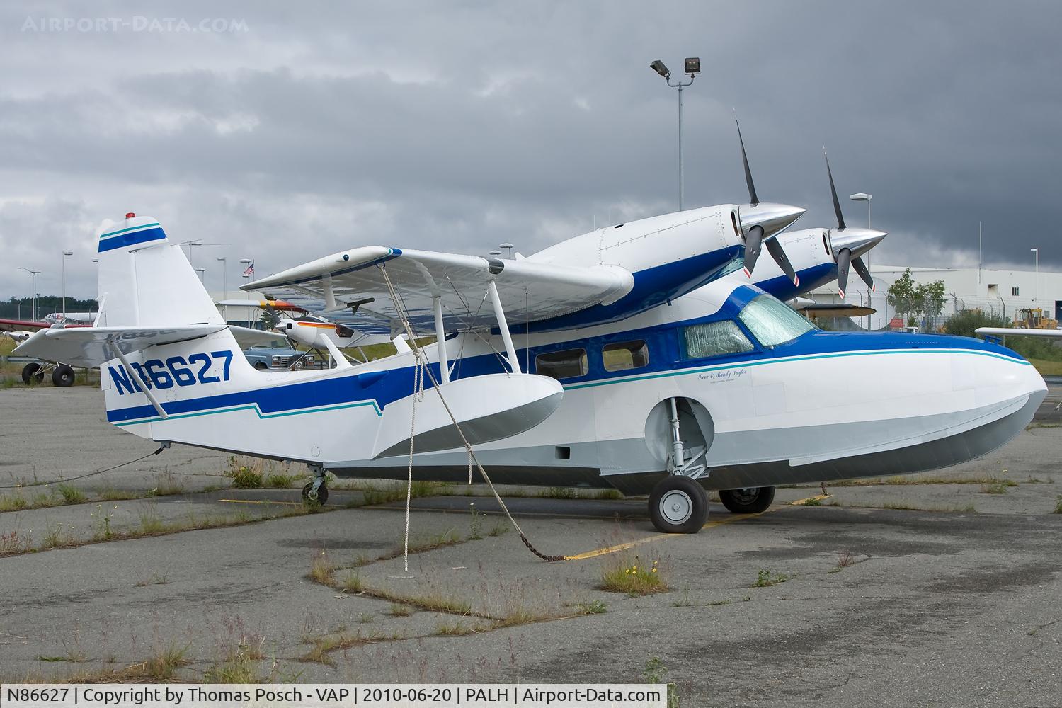 N86627, 1946 Grumman G-44A Widgeon C/N 1453, Taylor Richard R