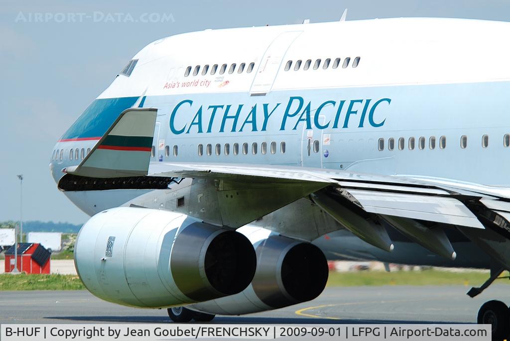 B-HUF, 1993 Boeing 747-467 C/N 25869, .