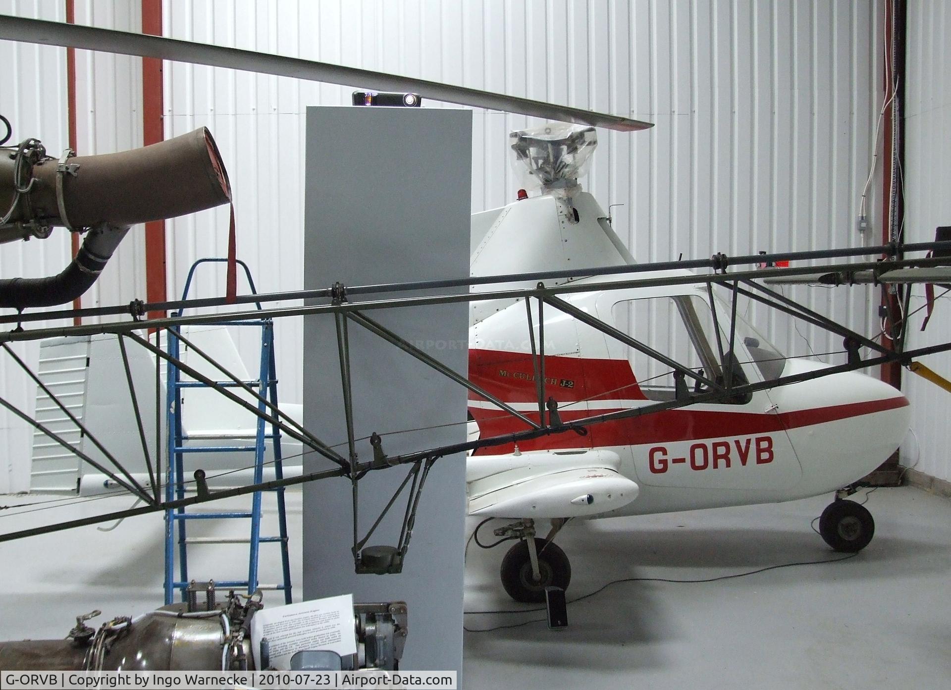 G-ORVB, 1971 McCulloch J-2 C/N 039, McCulloch J-2 at the Helicopter Museum, Weston-super-Mare