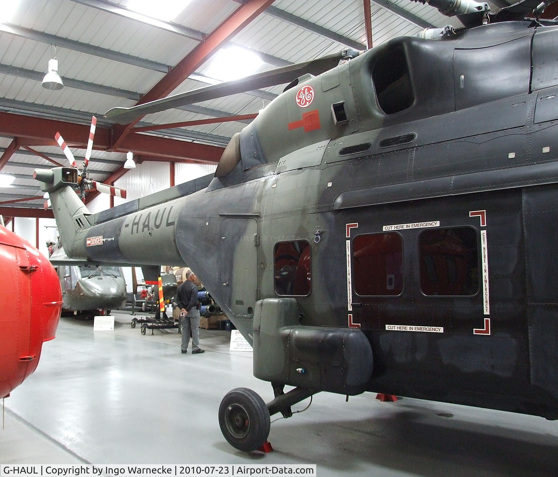 G-HAUL, 1986 Westland WG-30-300 C/N 020, Westland 30-300 at the Helicopter Museum, Weston-super-Mare