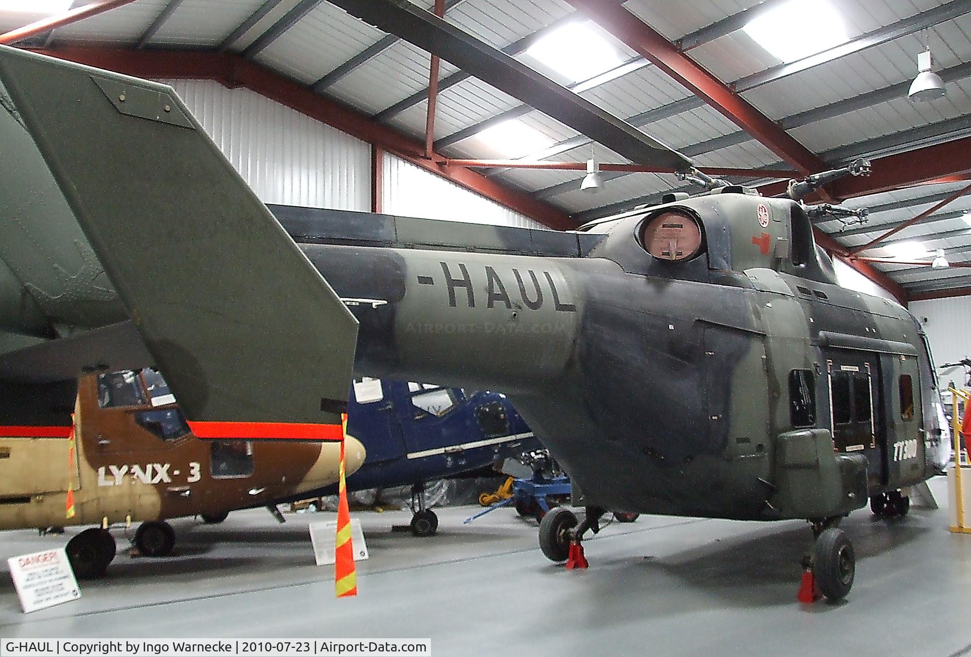 G-HAUL, 1986 Westland WG-30-300 C/N 020, Westland 30-300 at the Helicopter Museum, Weston-super-Mare