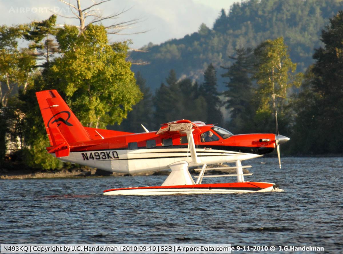 N493KQ, 2008 Quest Kodiak 100 C/N 100-0003, on Moosehead Lake