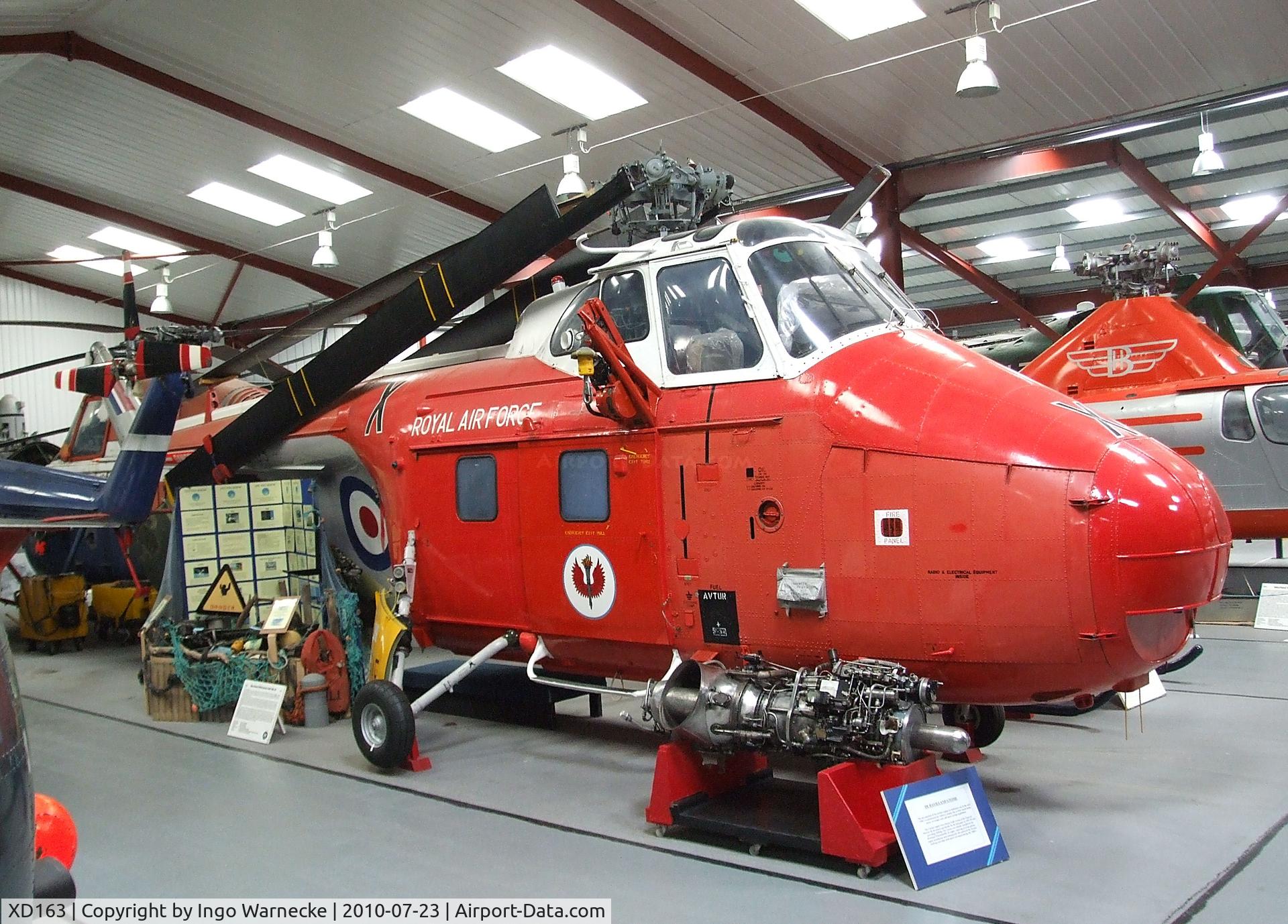 XD163, 1954 Westland Whirlwind HAR.10 C/N WA20, Westland Whirlwind HAR10 at the Helicopter Museum, Weston-super-Mare