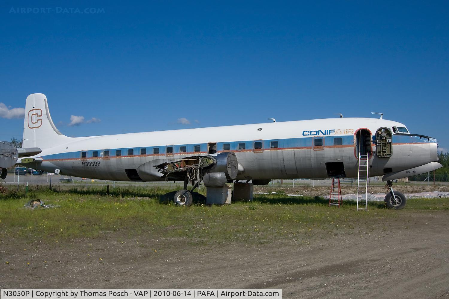 N3050P, 1953 Douglas DC-6A C/N 44073, Conifair