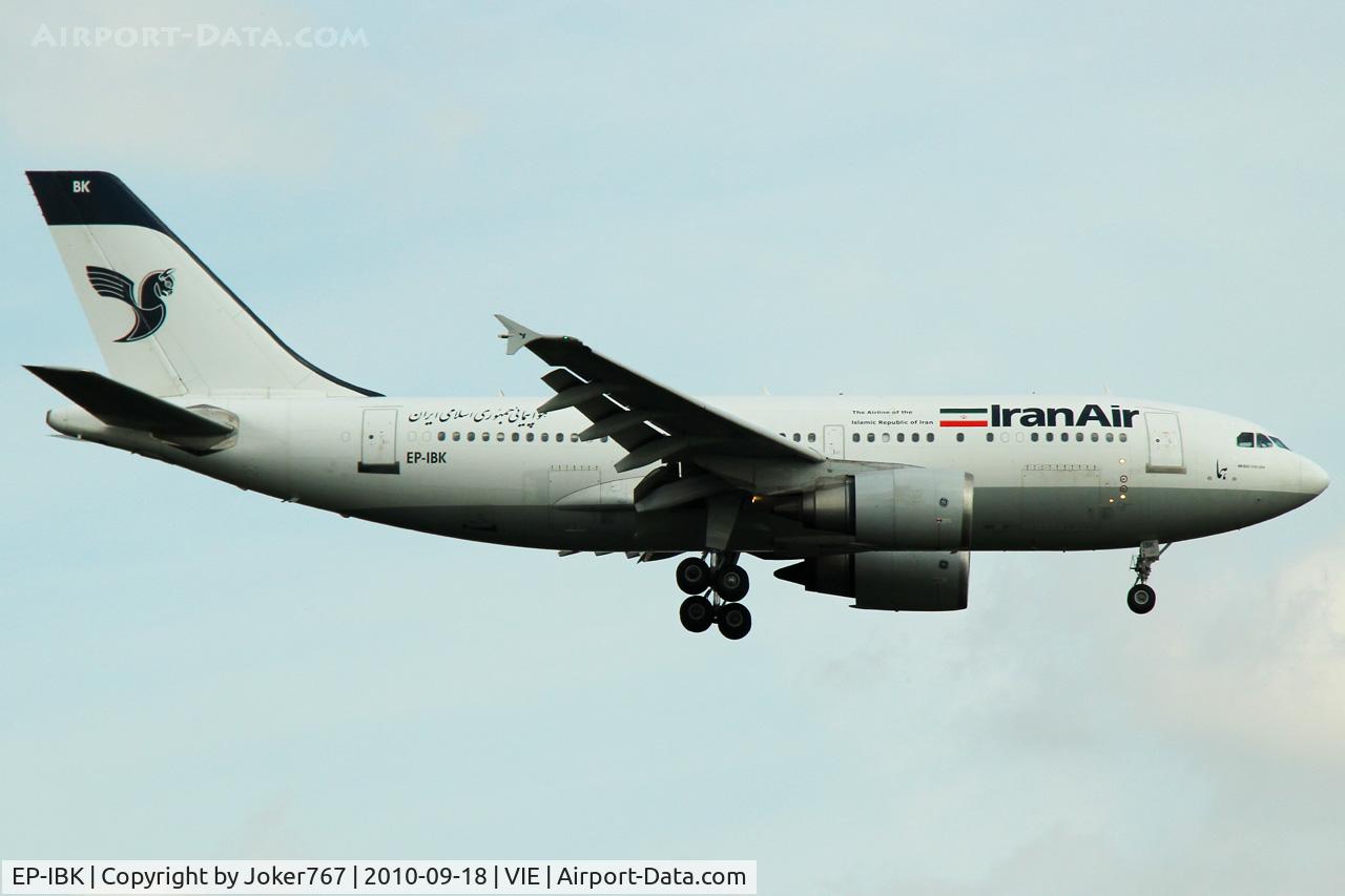 EP-IBK, 1993 Airbus A310-304 C/N 671, Iran Air