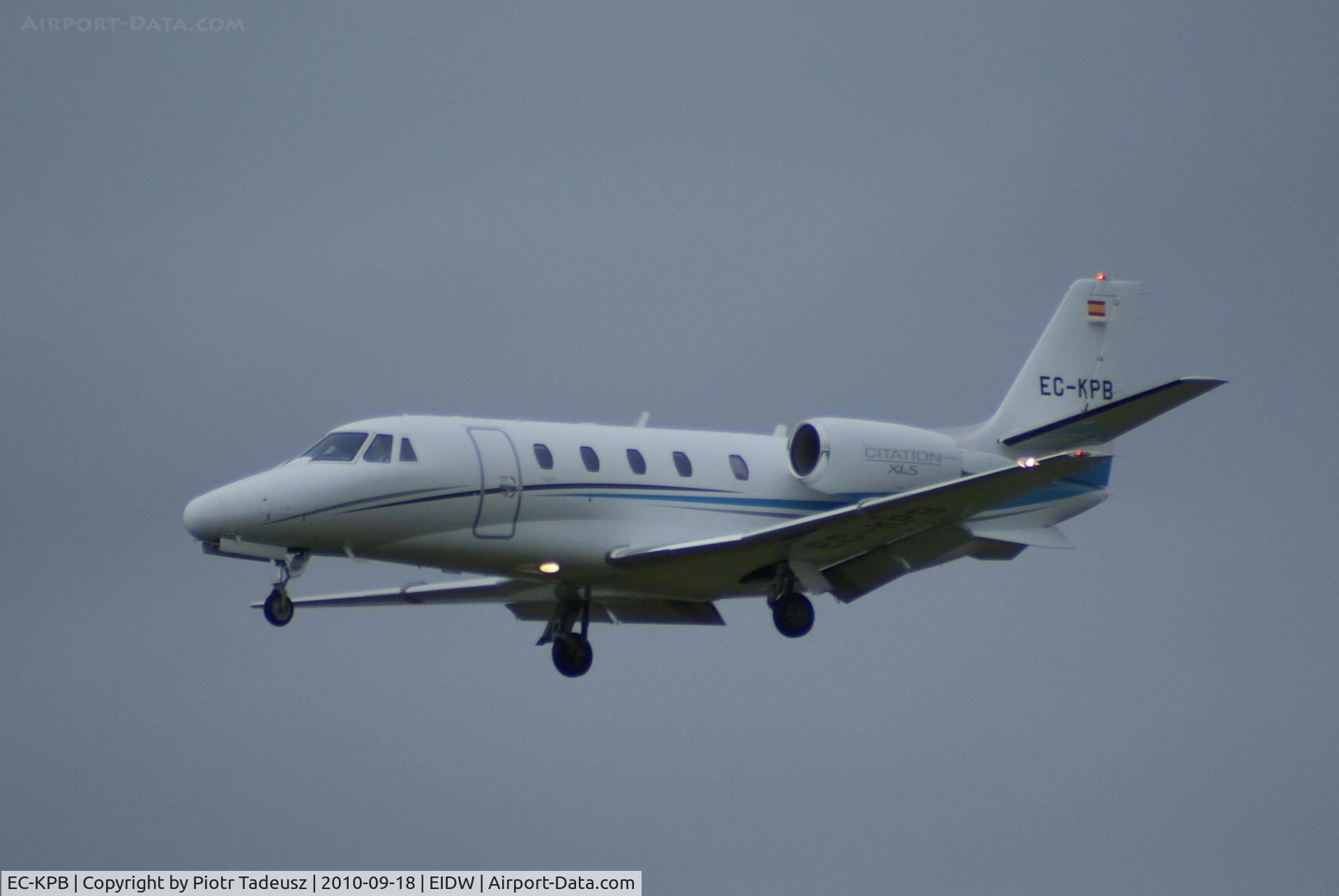 EC-KPB, 2007 Cessna 560XLS Citation Excel C/N 560-5753, dublin