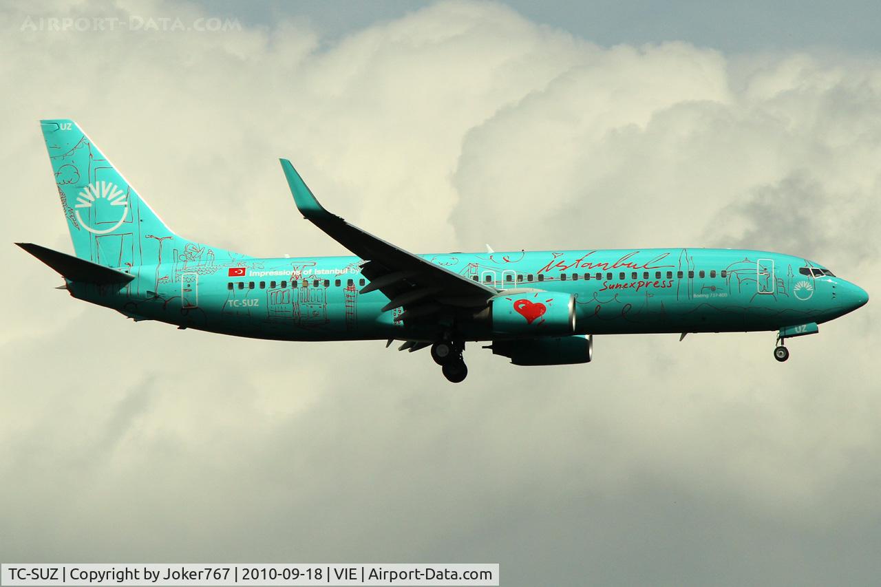 TC-SUZ, 2008 Boeing 737-8HX C/N 29649, SunExpress