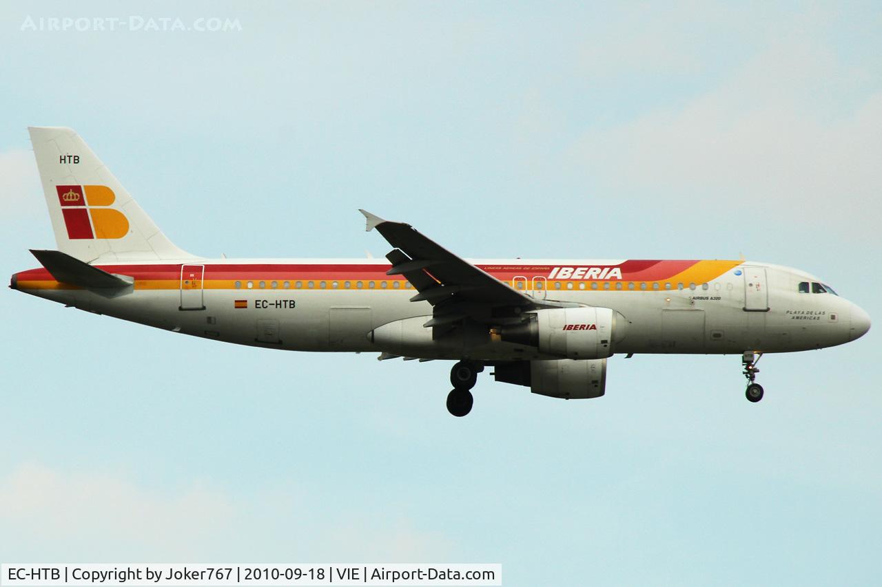 EC-HTB, 2001 Airbus A320-214 C/N 1530, Iberia