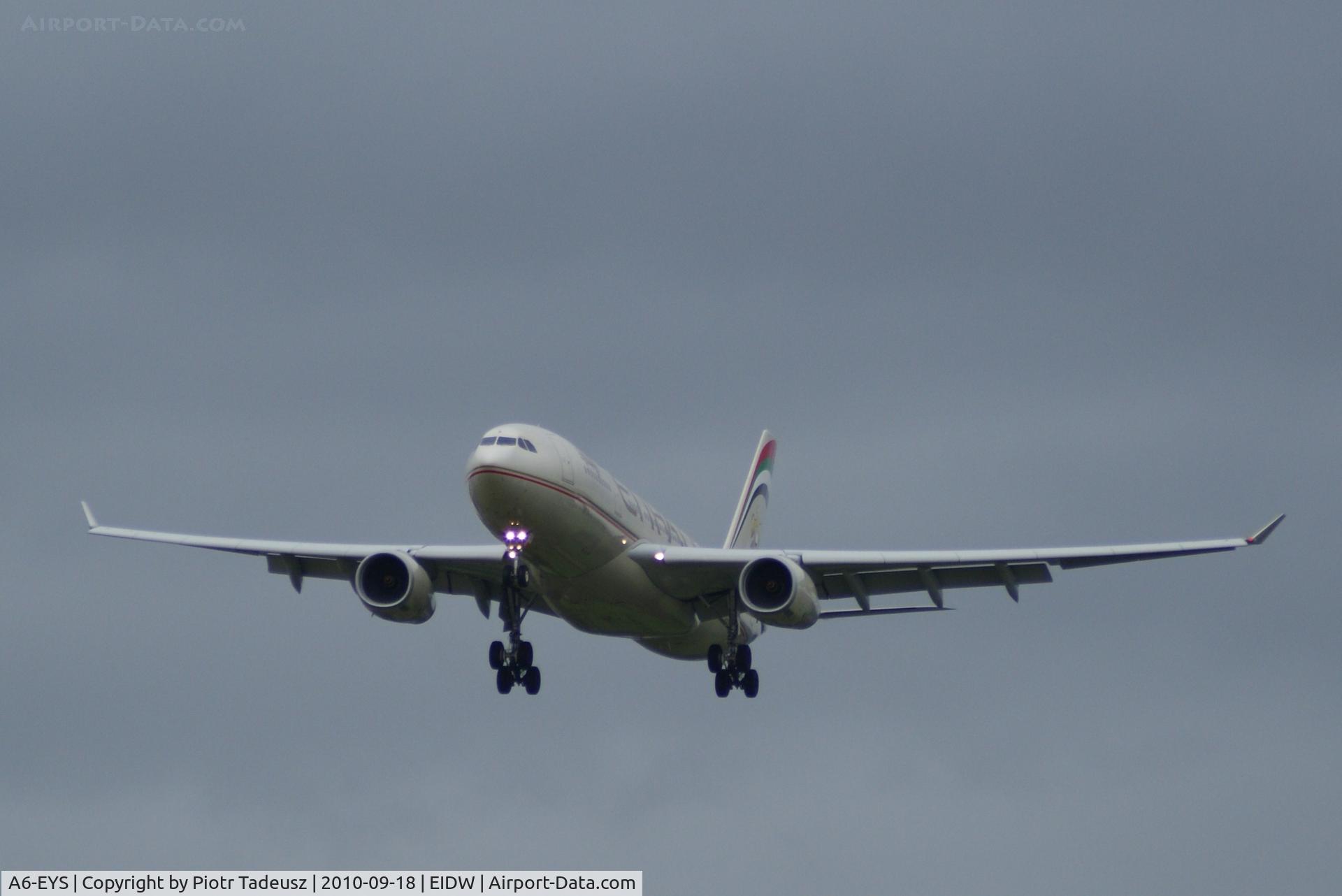 A6-EYS, 2009 Airbus A330-243 C/N 991, dublin