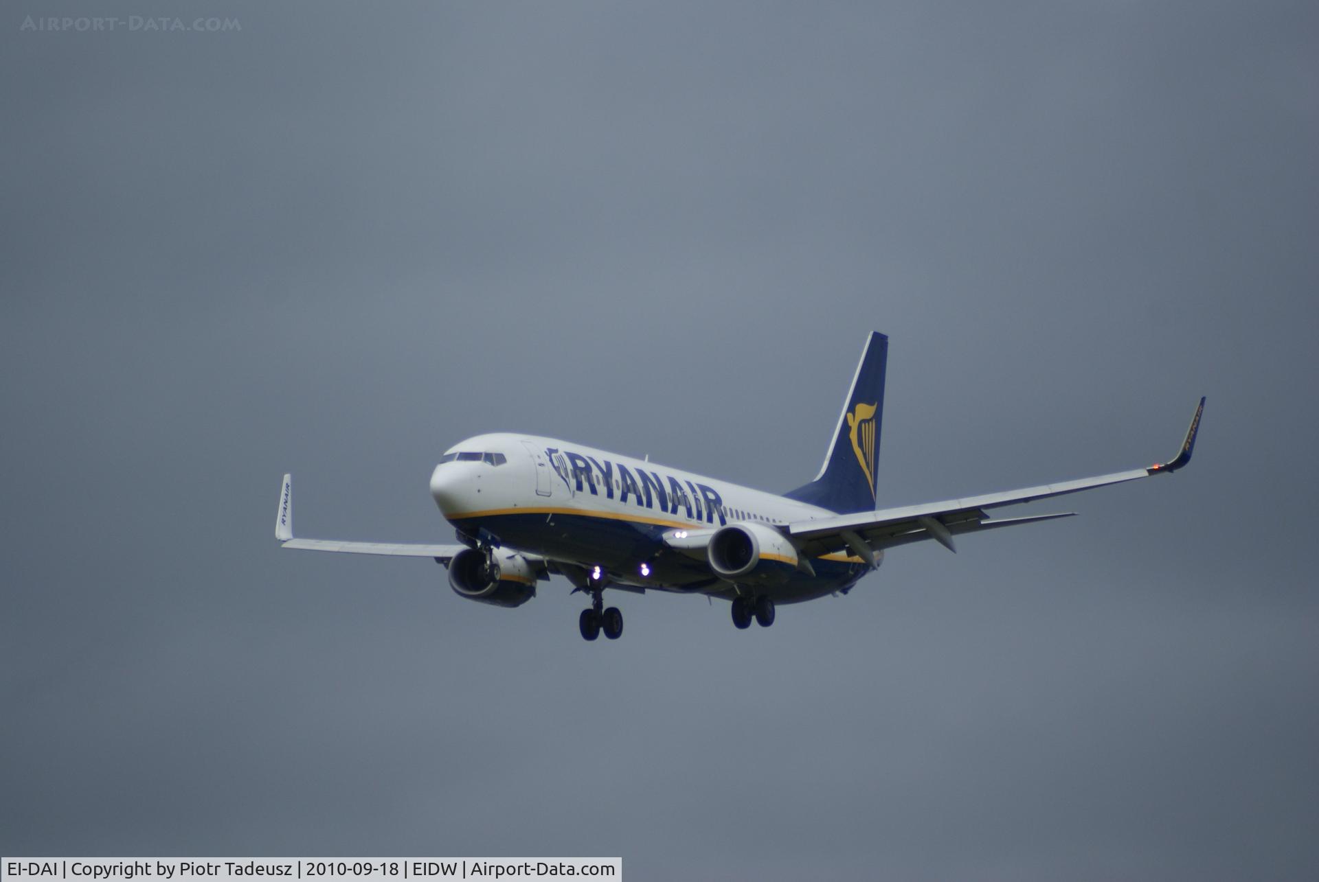 EI-DAI, 2003 Boeing 737-8AS C/N 33547, dublin