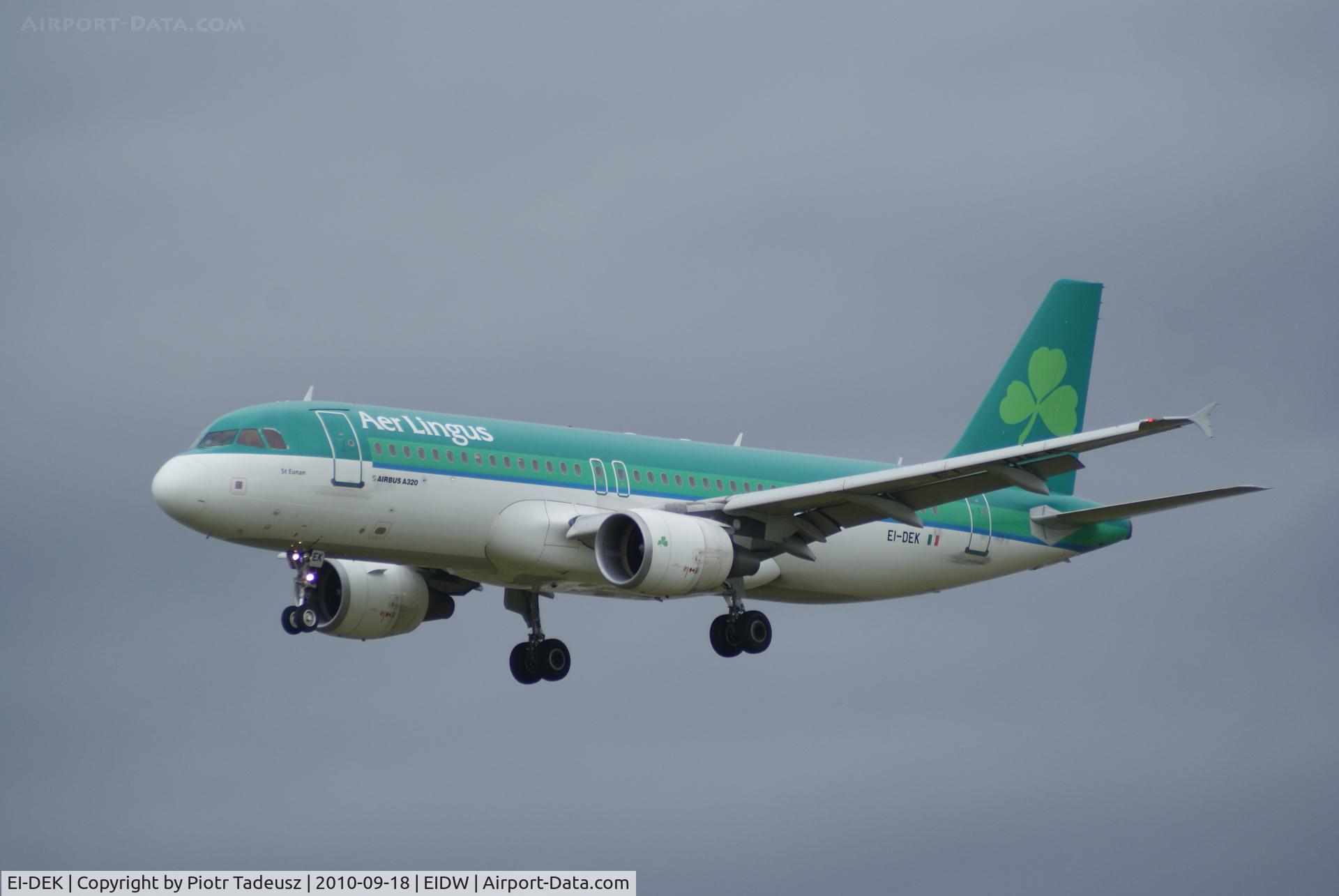 EI-DEK, 2005 Airbus A320-214 C/N 2399, dublin