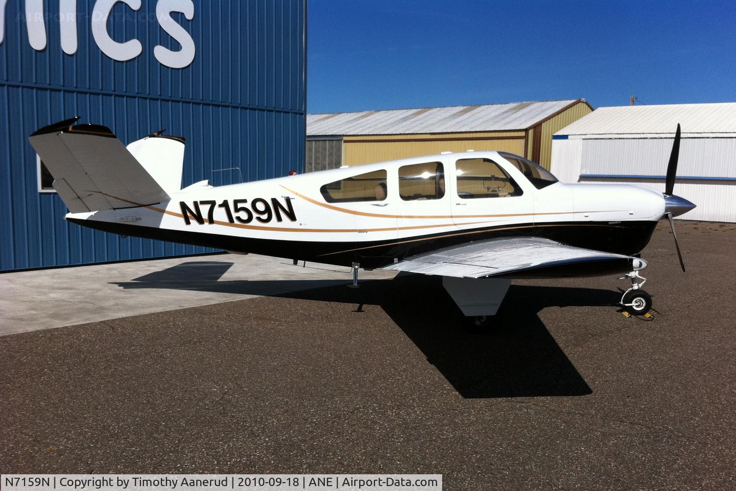 N7159N, 1968 Beech V35A Bonanza C/N D-8814, 1968 Beech V35A, c/n: D-8814