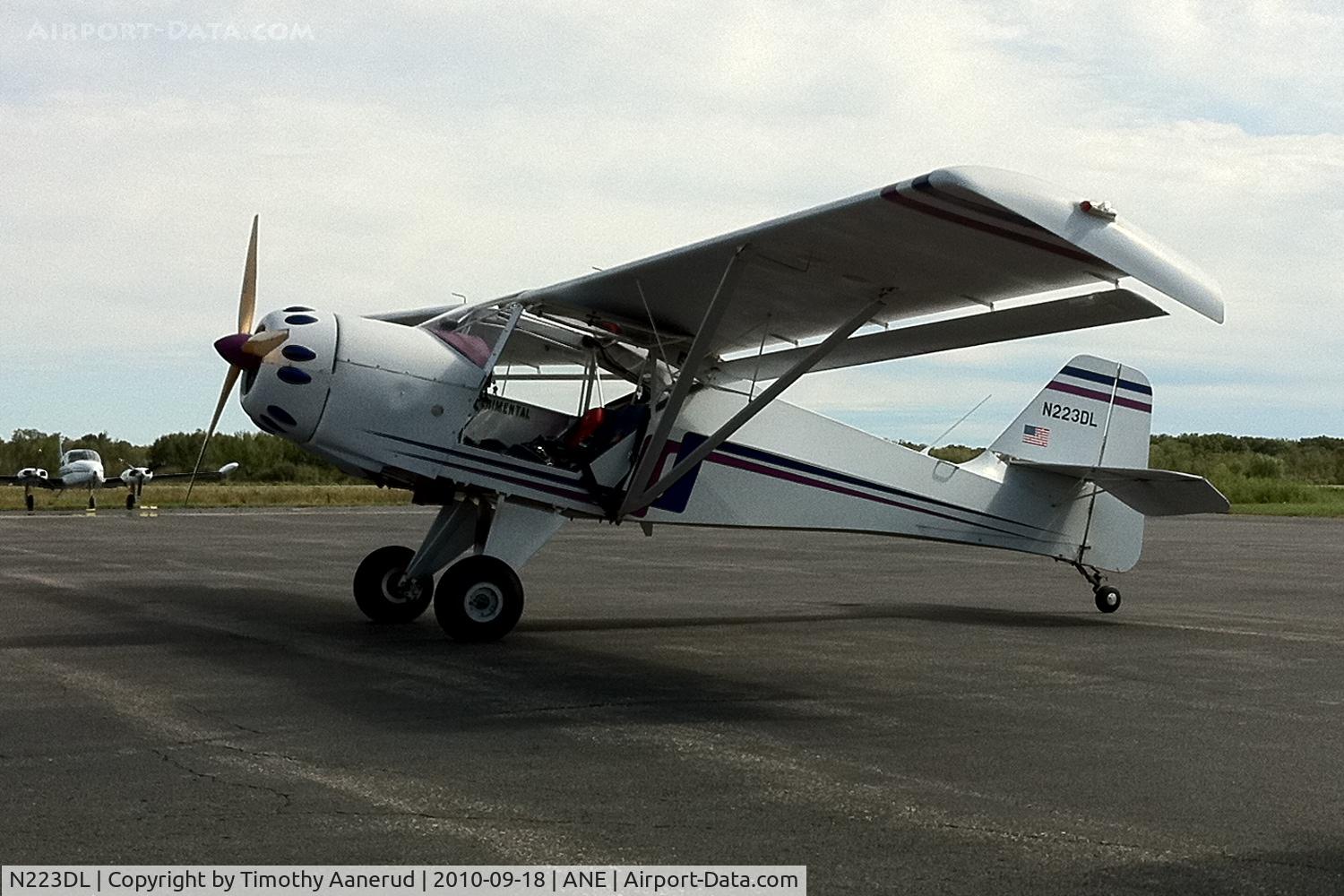 N223DL, 1996 Denney Kitfox Model 3 C/N 1169, 1996 KITFOX III, c/n: 1169