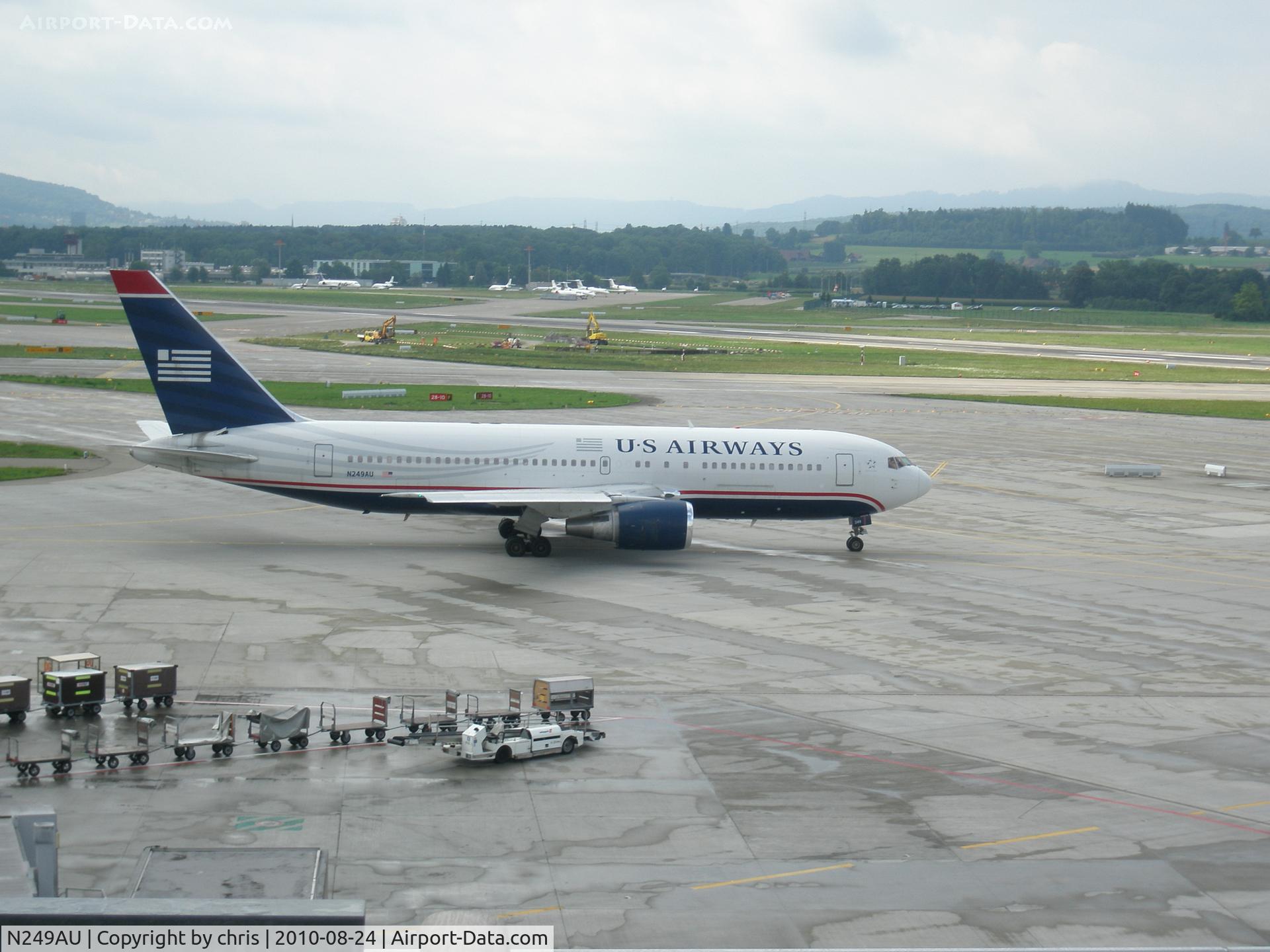 N249AU, 1987 Boeing 767-201 C/N 23901, ..