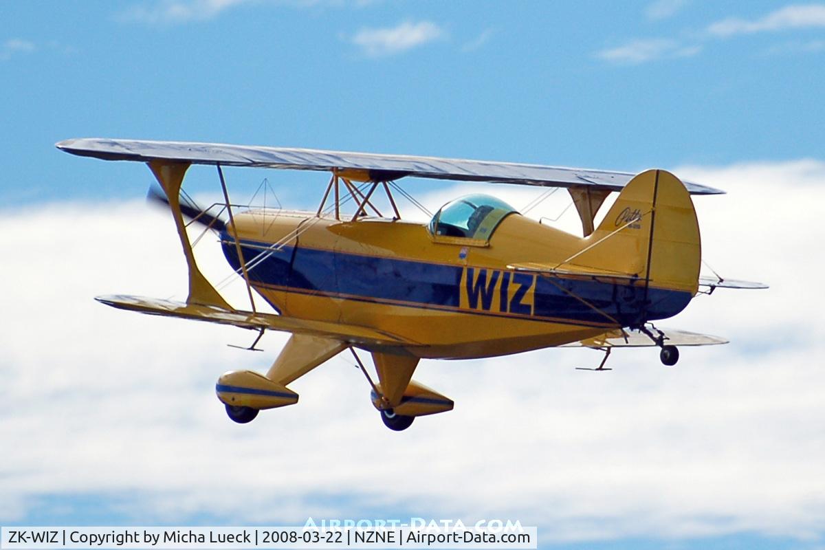ZK-WIZ, Pitts S-1S Special C/N 3000, At North Shore Aerodrome