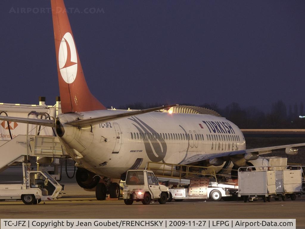 TC-JFZ, 2000 Boeing 737-8F2 C/N 29784, THY