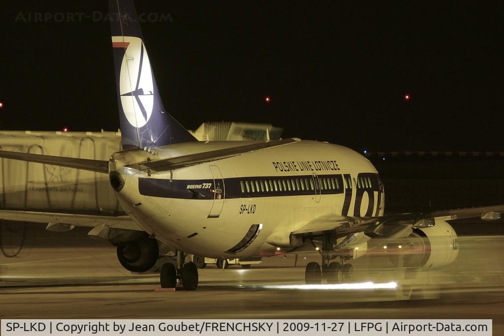 SP-LKD, 1992 Boeing 737-55D C/N 27419, au T1