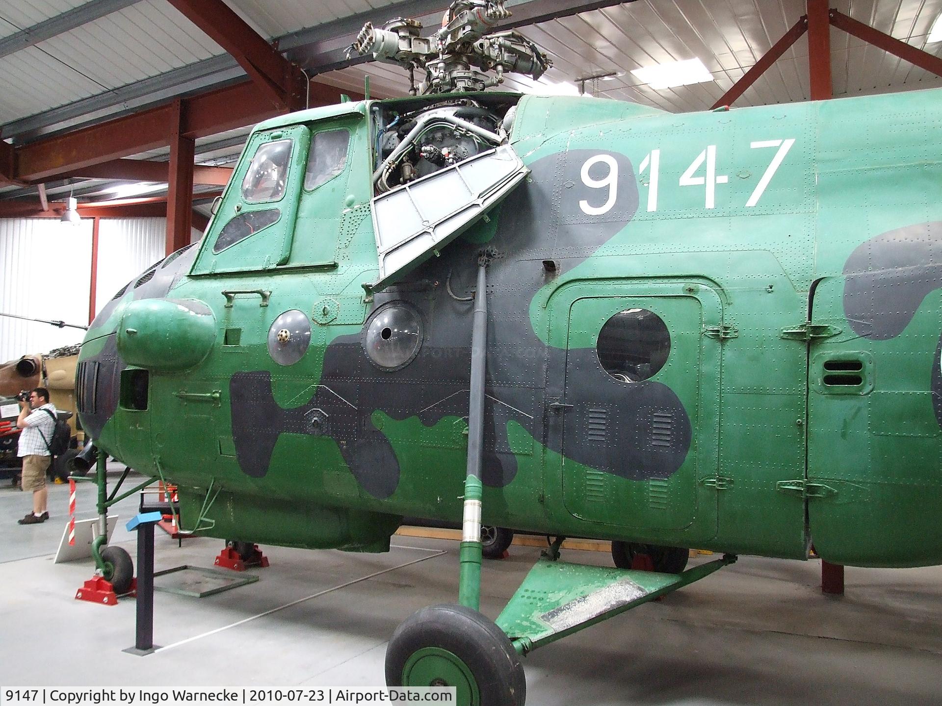 9147, Mil Mi-4 Hound C/N 09147, Mil Mi-4 Hound at the Helicopter Museum, Weston-super-Mare