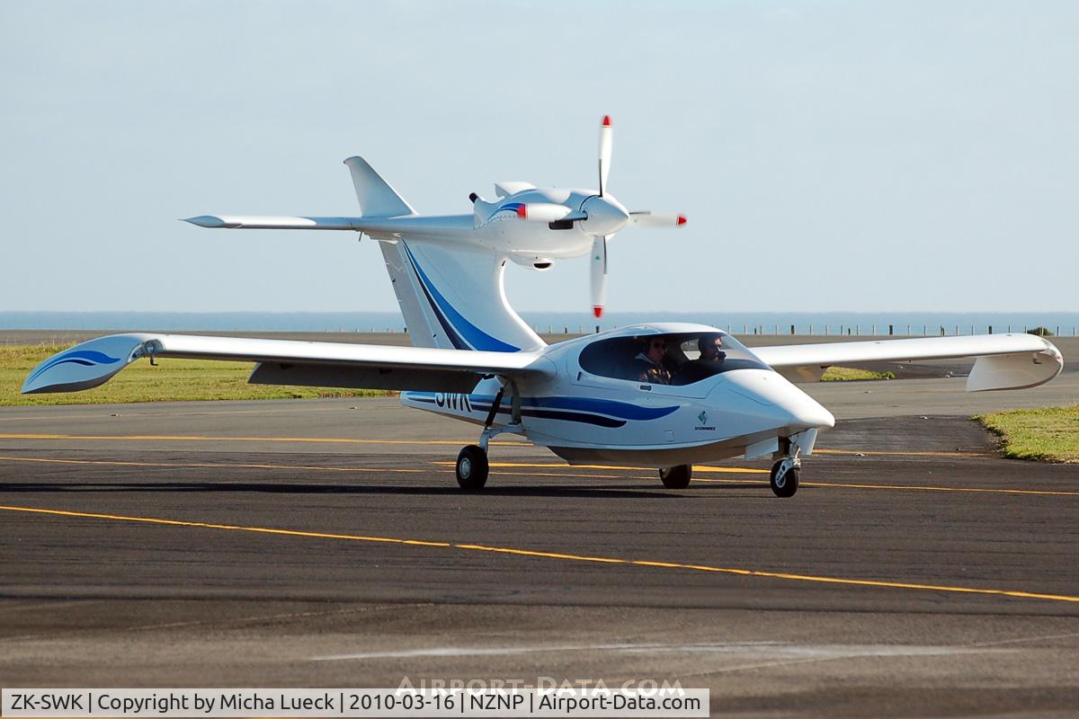 ZK-SWK, Seawind 3000 C/N 148, At New Plymouth