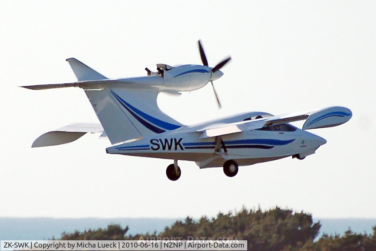 ZK-SWK, Seawind 3000 C/N 148, At New Plymouth