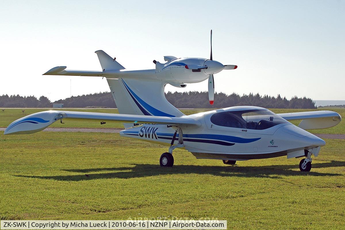 ZK-SWK, Seawind 3000 C/N 148, At New Plymouth
