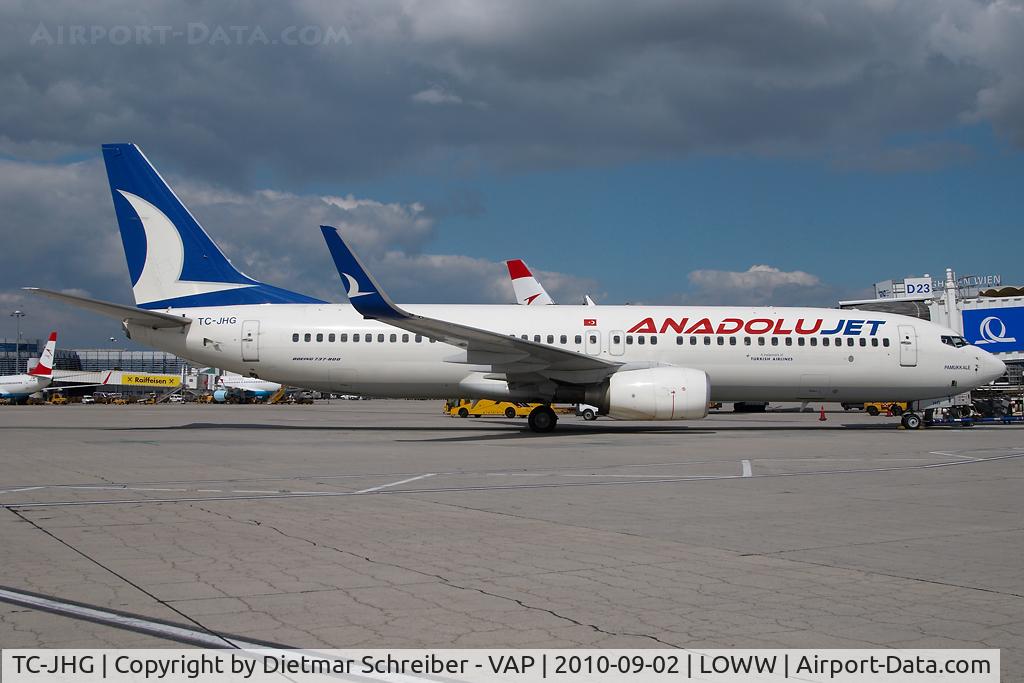 TC-JHG, 2008 Boeing 737-8GJ C/N 34958, Anadolu Jet Boeing 737-800