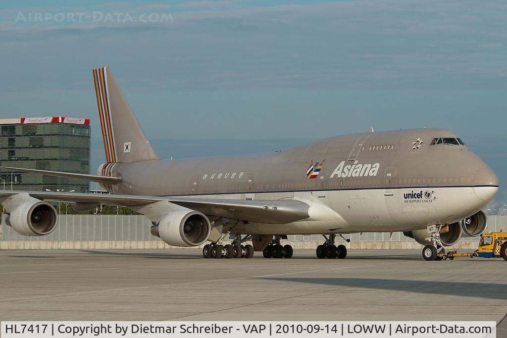 HL7417, 1993 Boeing 747-48EM(BDSF) C/N 25779, Asiana Airlines Boeing 747-400BCF