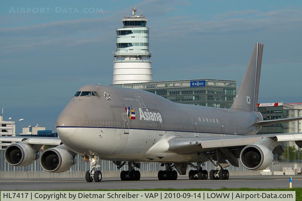 HL7417, 1993 Boeing 747-48EM(BDSF) C/N 25779, Asiana Airlines Boeing 747-400BCF