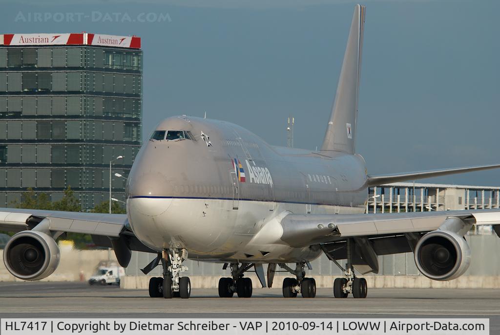 HL7417, 1993 Boeing 747-48EM(BDSF) C/N 25779, Asiana Airlines Boeing 747-400BCF
