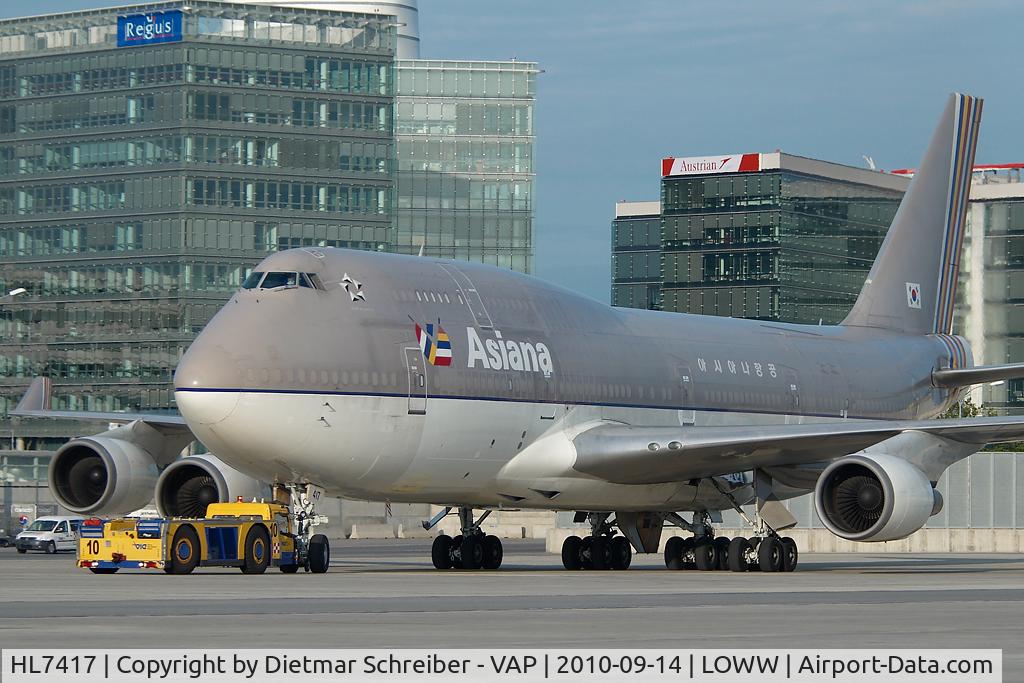 HL7417, 1993 Boeing 747-48EM(BDSF) C/N 25779, Asiana Airlines Boeing 747-400BCF