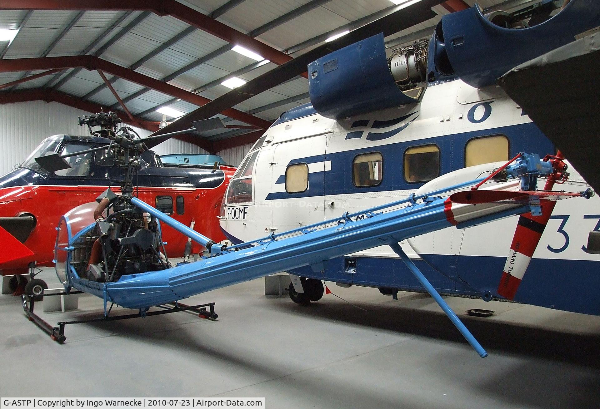 G-ASTP, 1961 Hiller UH-12C C/N 1045, Hiller UH-12C at the Helicopter Museum, Weston-super-Mare