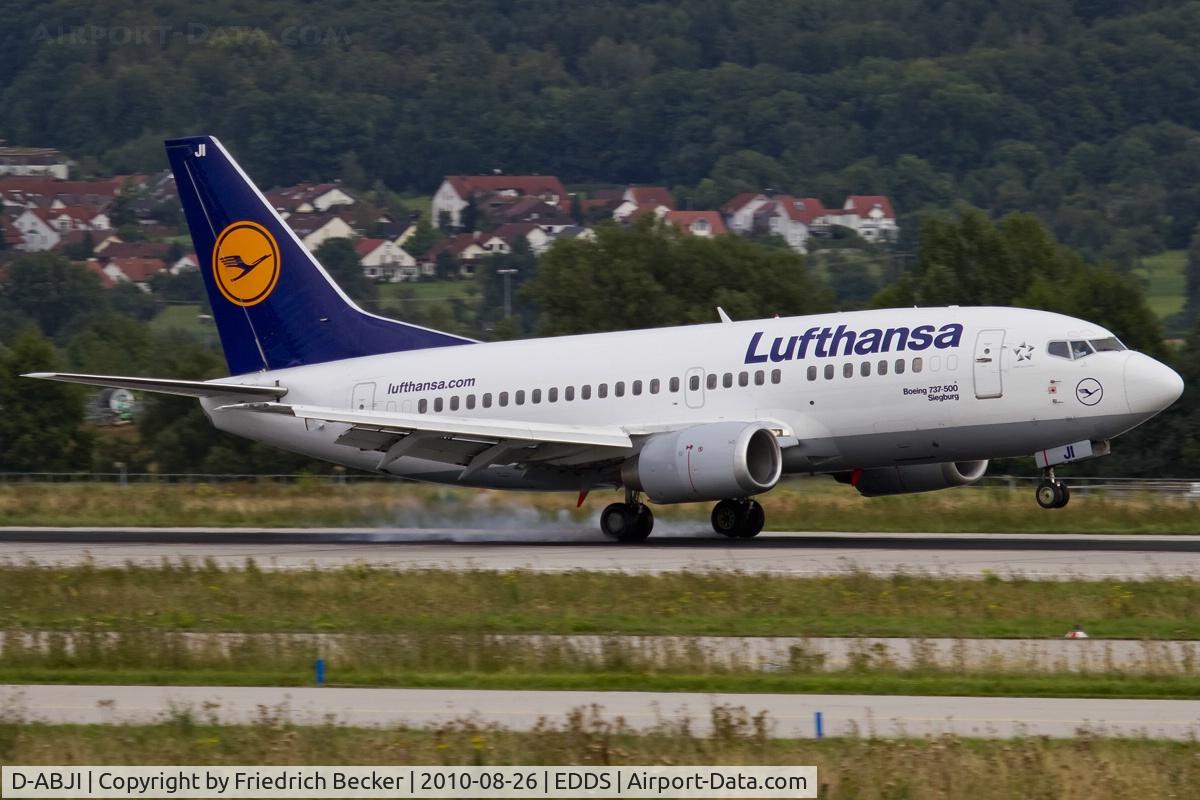 D-ABJI, 1991 Boeing 737-530 C/N 25358, touchdown
