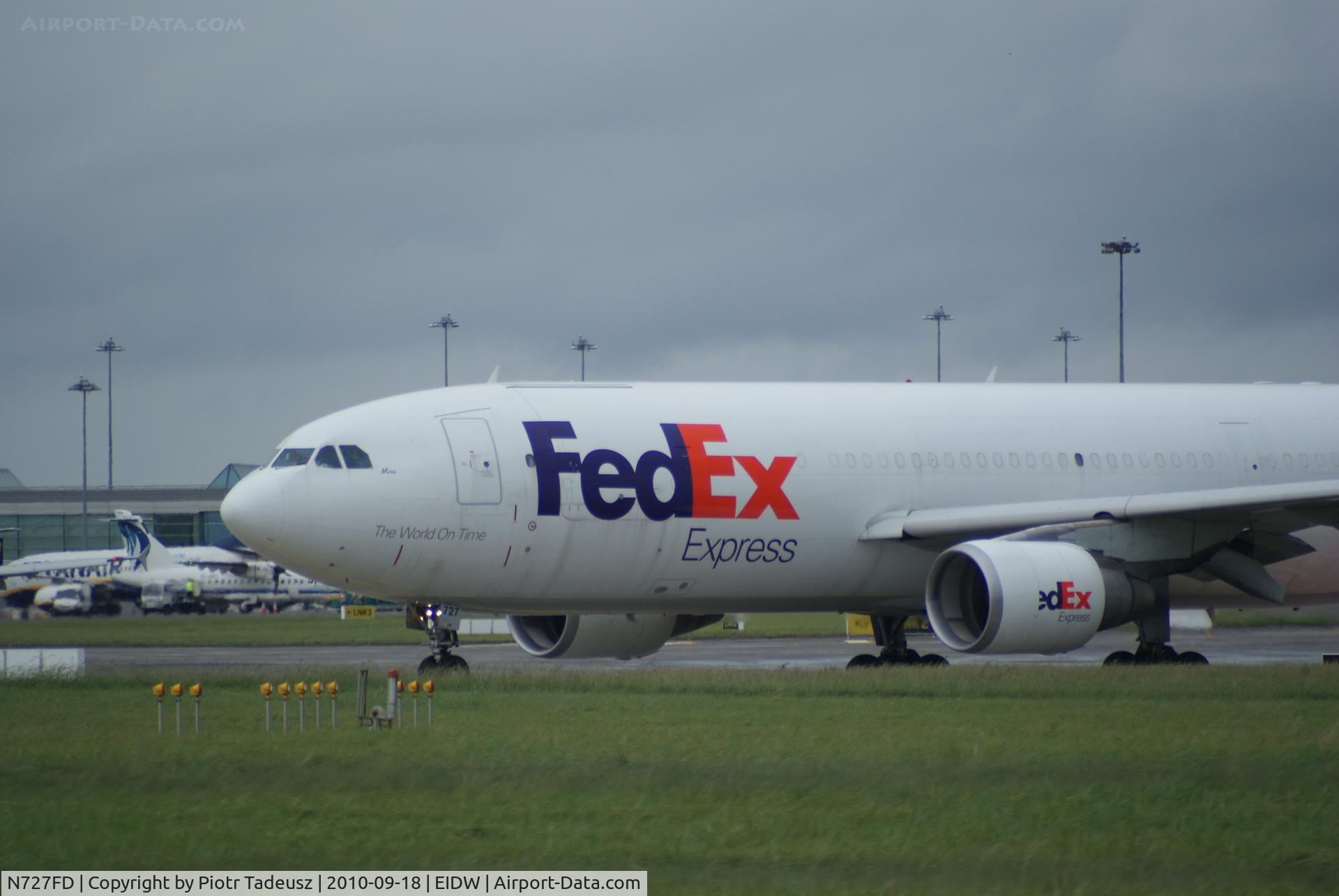 N727FD, 1990 Airbus A300B4-622R /F C/N 579, dublin