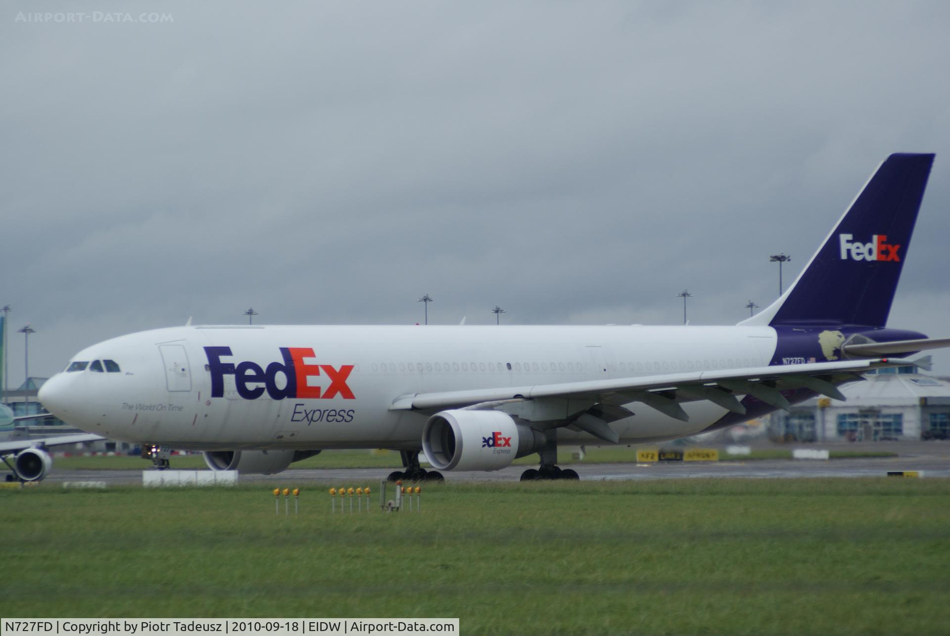 N727FD, 1990 Airbus A300B4-622R /F C/N 579, dublin