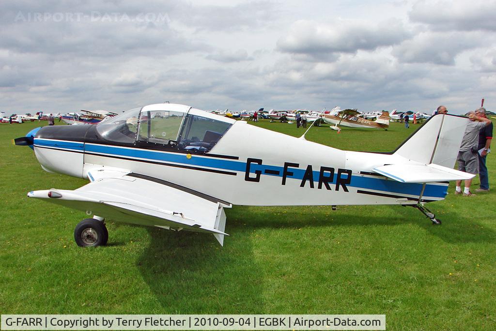 G-FARR, 1966 SAN Jodel D-150 Mascaret C/N 58, 1966 Societe Aeronautique Normande JODEL D150, c/n:  at 2010 LAA National Rally