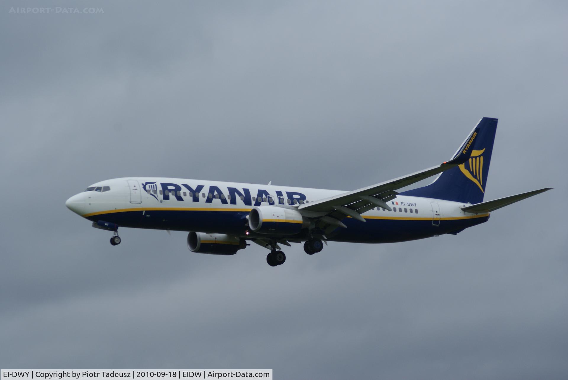 EI-DWY, 2008 Boeing 737-8AS C/N 33638, dublin