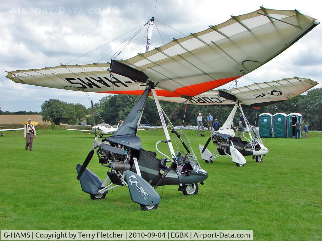 G-HAMS, 2006 P&M Aviation Pegasus Quik C/N 8224, 2006 P And M Aviation Ltd PEGASUS QUIK, c/n: 8224 at 2010 LAA National Rally