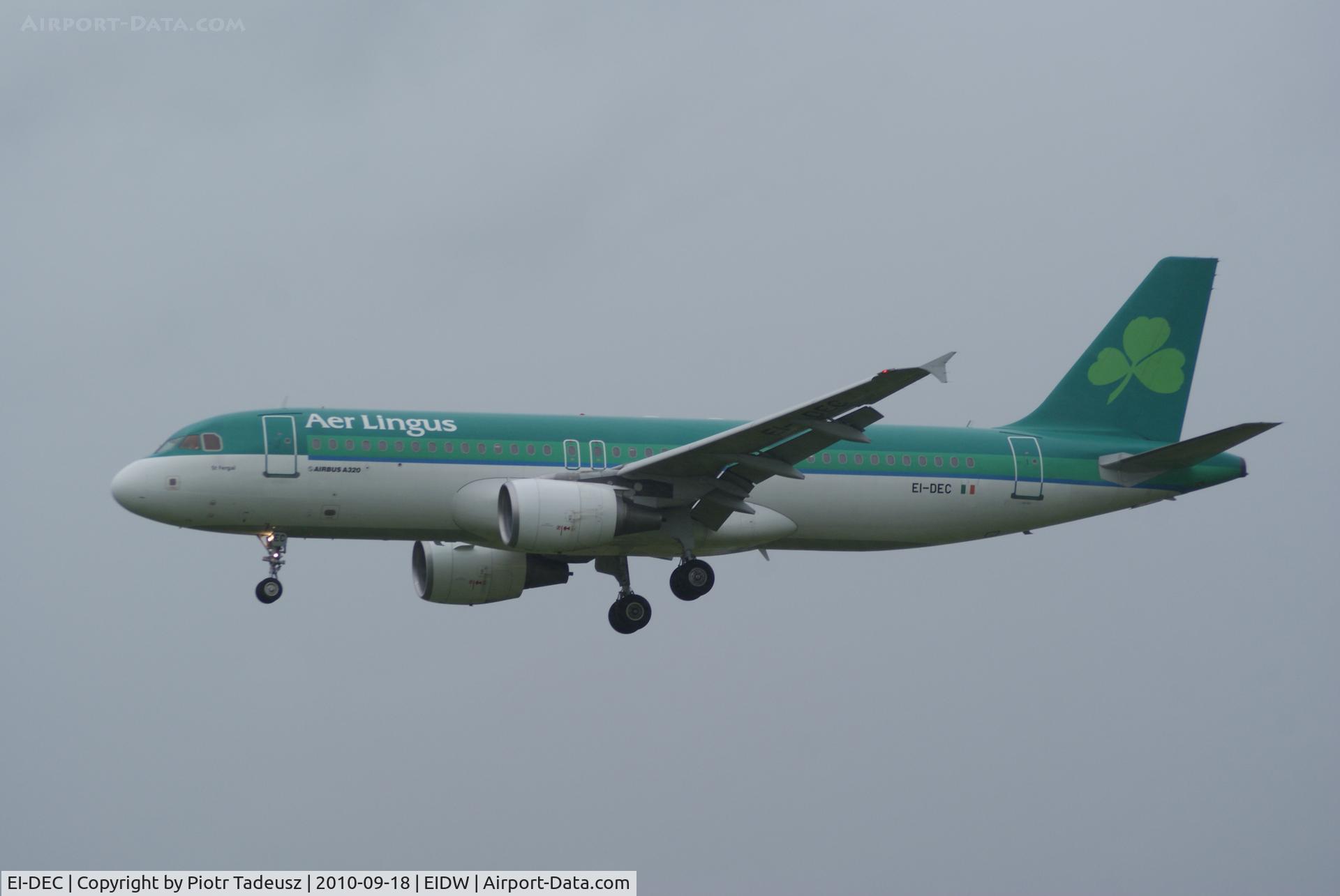 EI-DEC, 2004 Airbus A320-214 C/N 2217, dublin