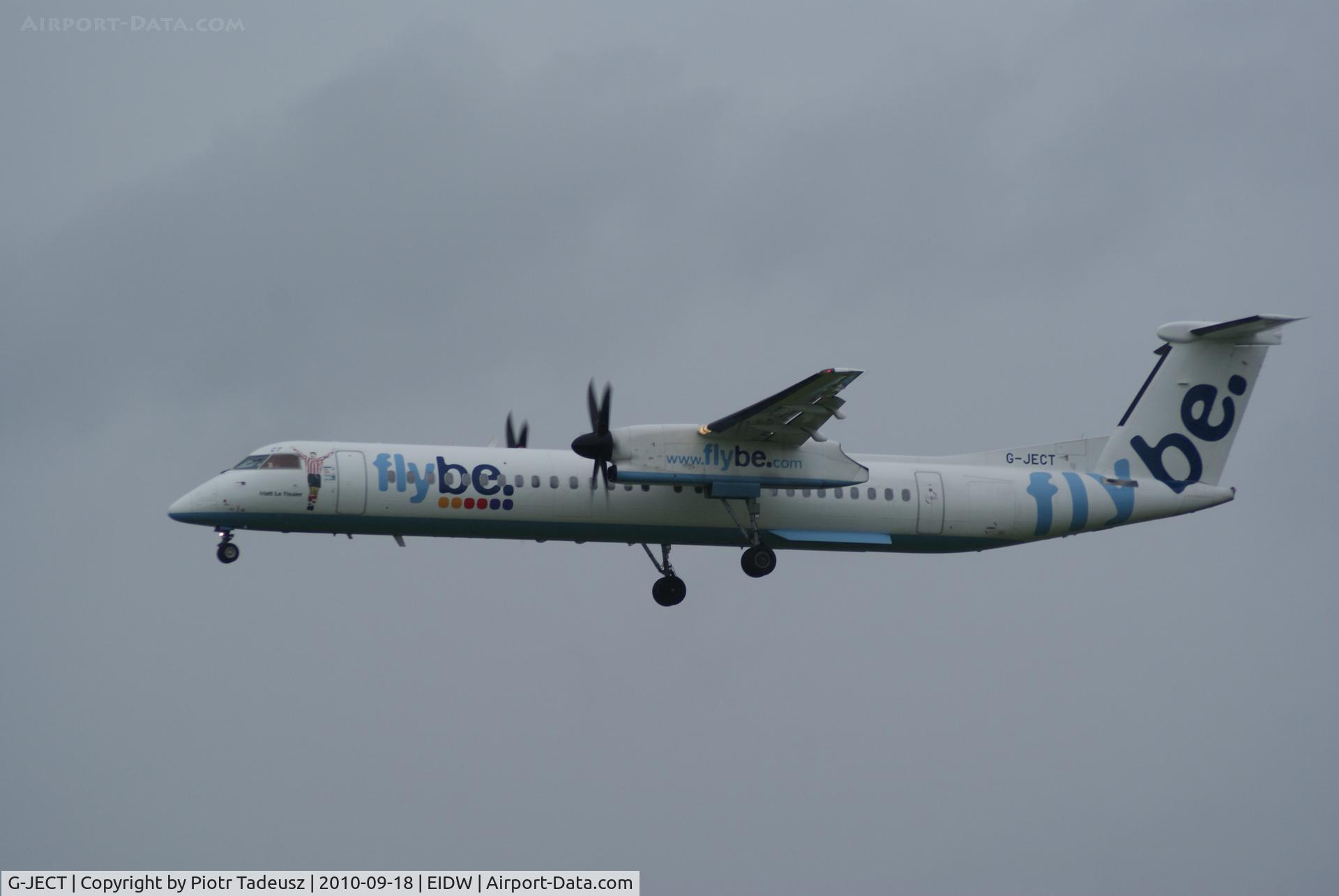 G-JECT, 2006 De Havilland Canada DHC-8-402Q Dash 8 C/N 4144, dublin