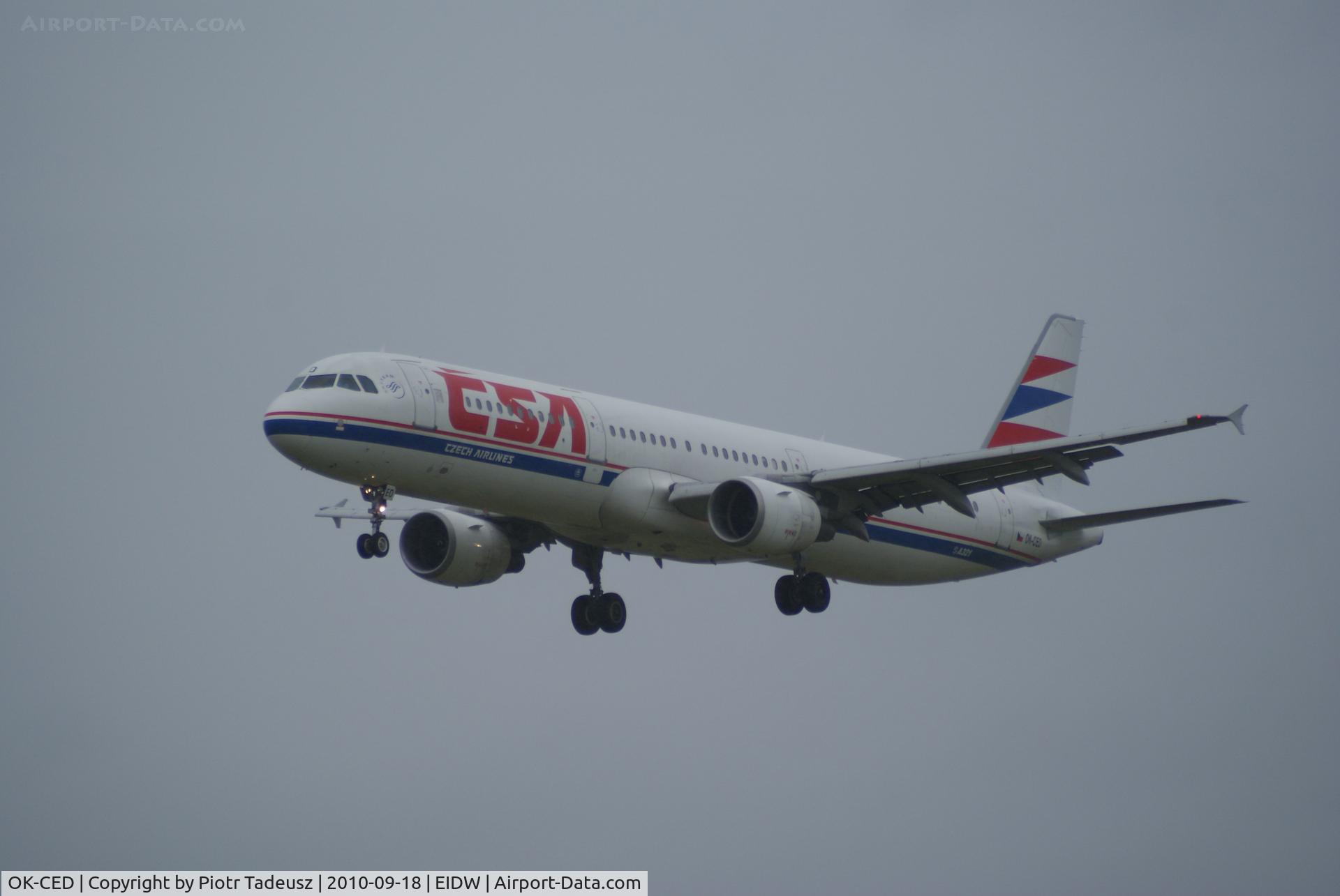 OK-CED, 1997 Airbus A321-211 C/N 684, dublin