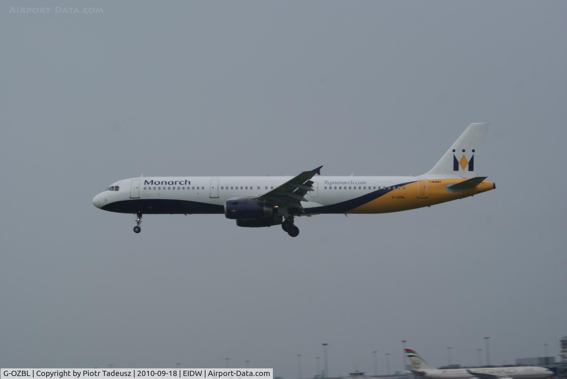 G-OZBL, 1998 Airbus A321-231 C/N 864, dublin