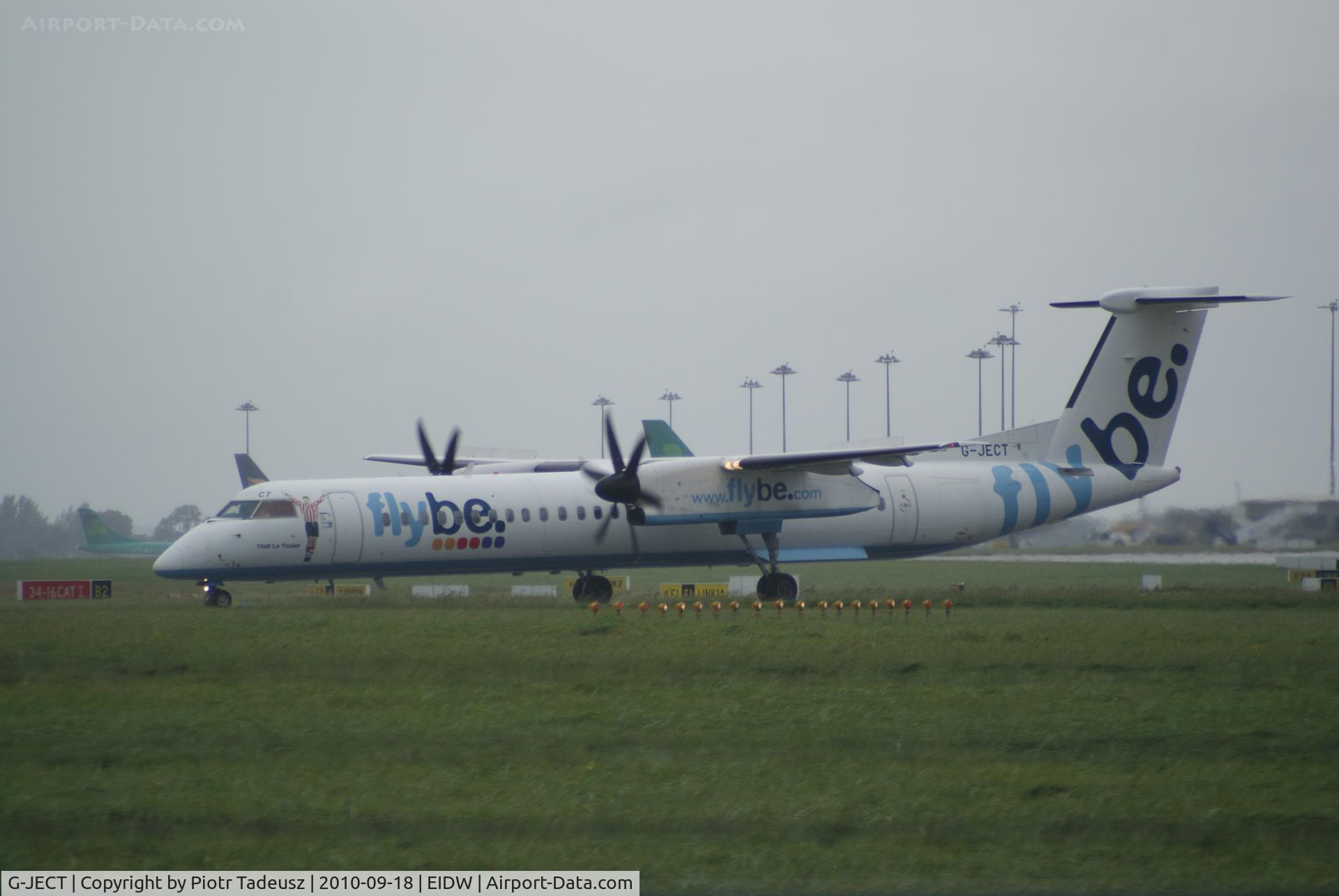G-JECT, 2006 De Havilland Canada DHC-8-402Q Dash 8 C/N 4144, dublin