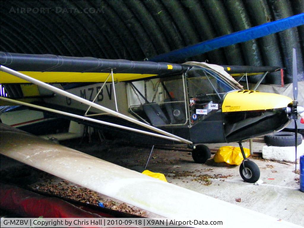 G-MZBV, 1996 Rans S-6ESD XL Coyote II C/N PFA 204-13009, at Andreas Airfield, IOM