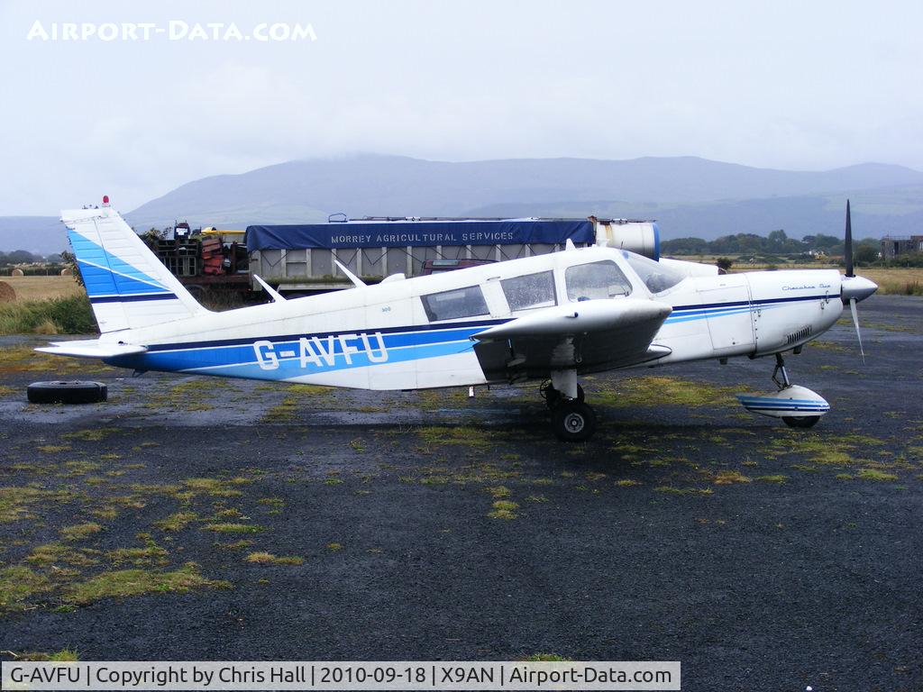 G-AVFU, 1967 Piper PA-32-300 Cherokee Six Cherokee Six C/N 32-40182, at Andreas Airfield, IOM