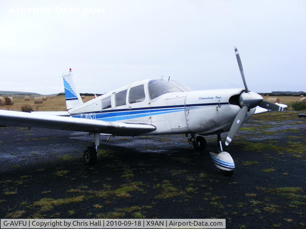 G-AVFU, 1967 Piper PA-32-300 Cherokee Six Cherokee Six C/N 32-40182, at Andreas Airfield, IOM