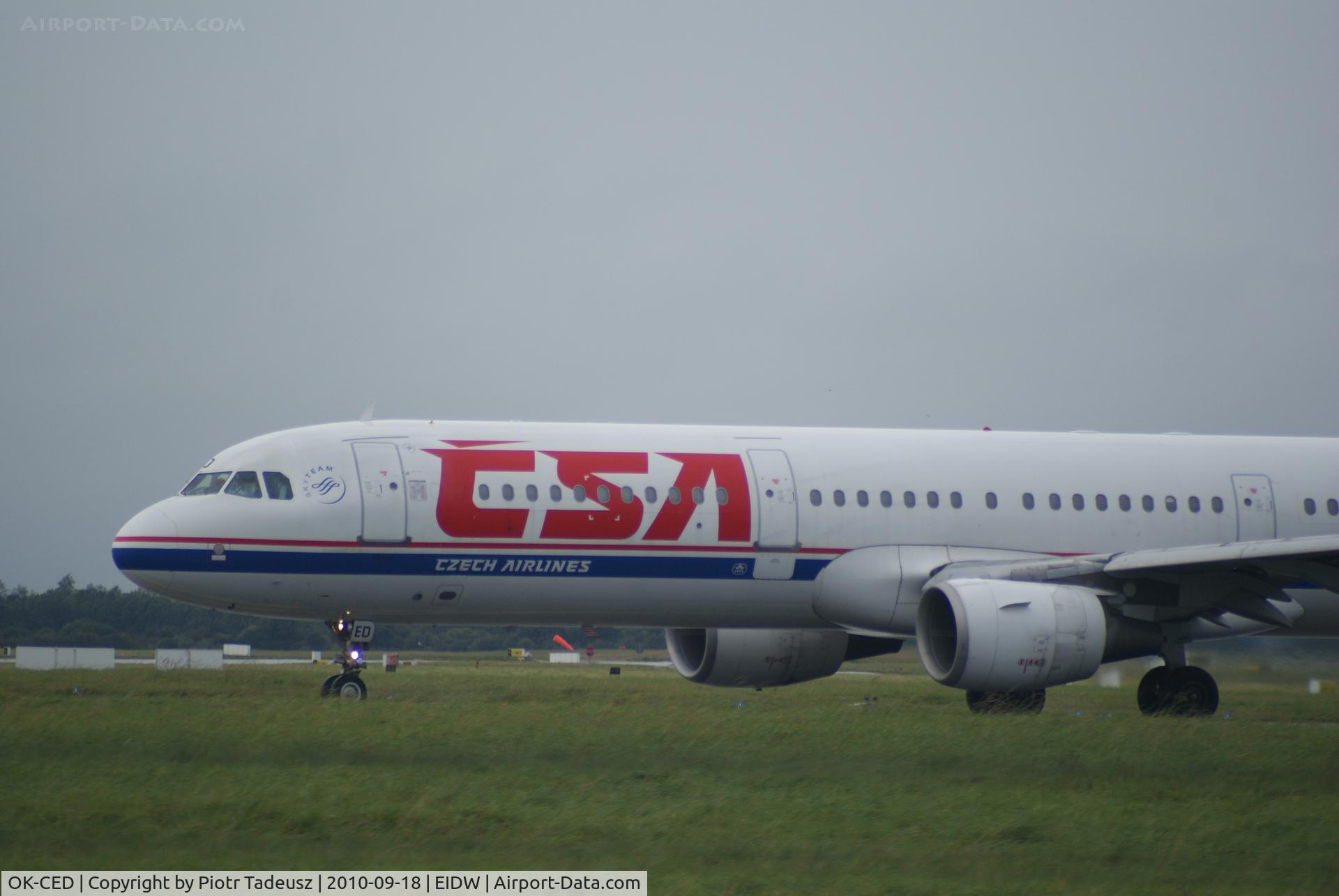 OK-CED, 1997 Airbus A321-211 C/N 684, Dublin