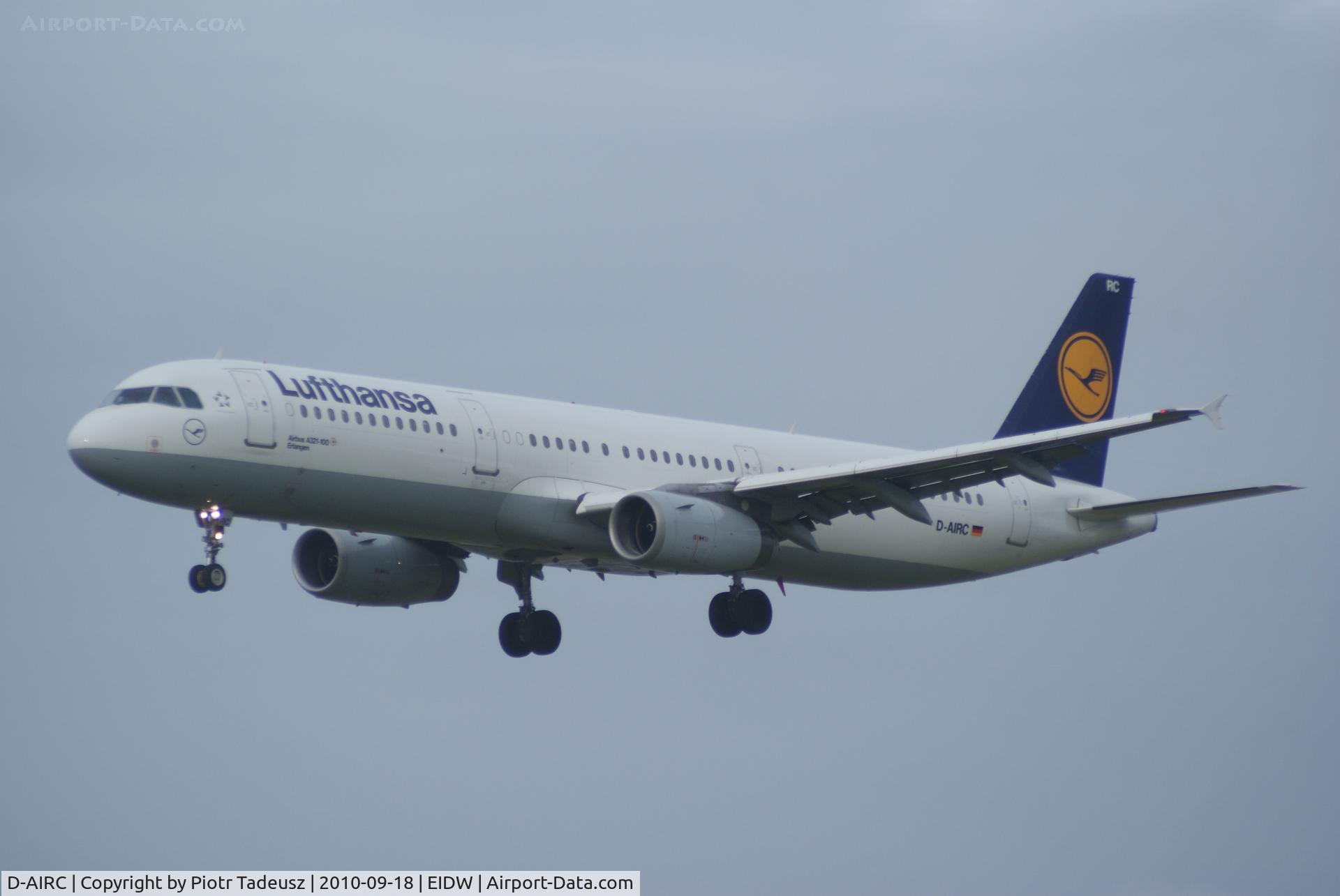 D-AIRC, 1994 Airbus A321-131 C/N 0473, Dublin