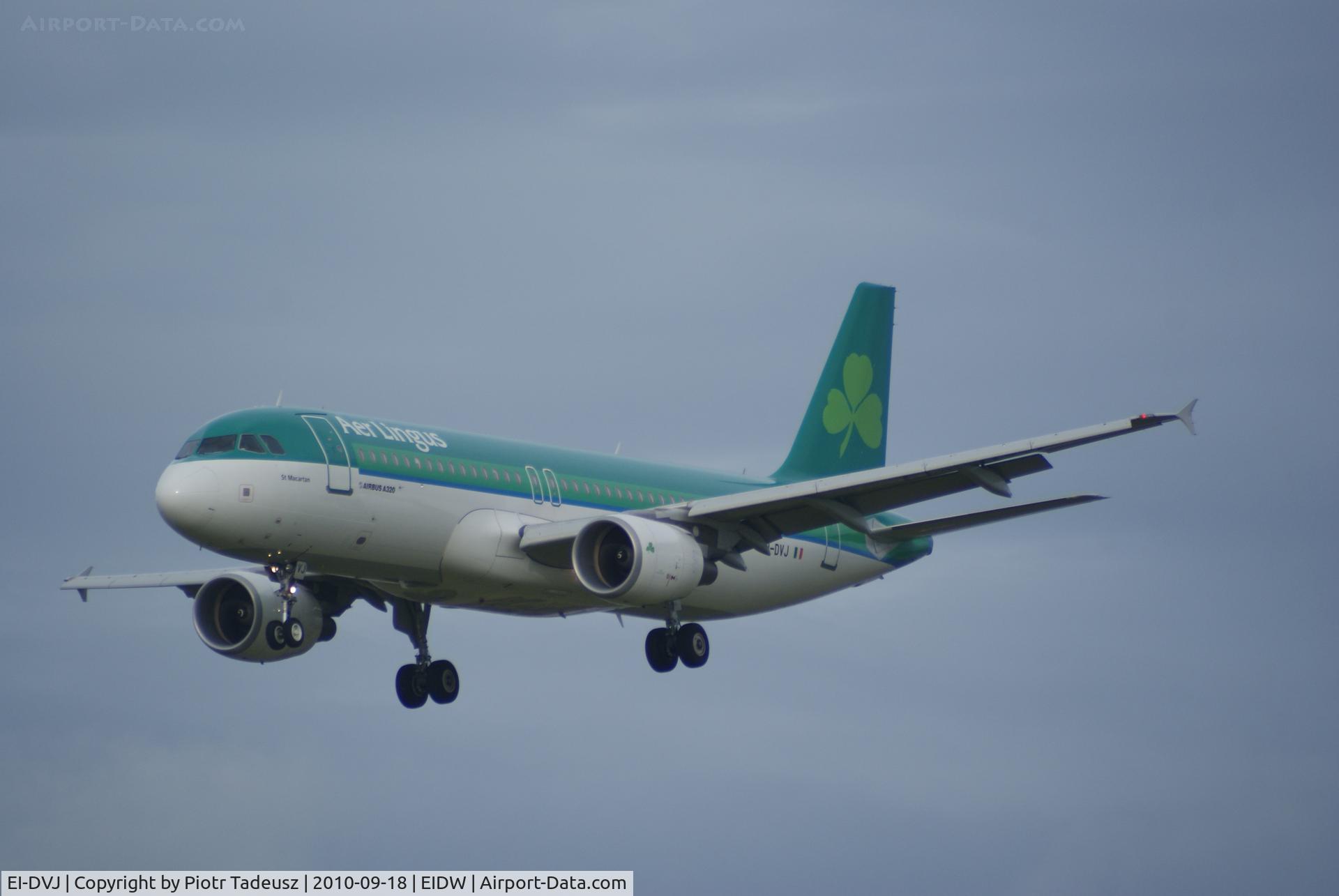 EI-DVJ, 2009 Airbus A320-214 C/N 3857, Dublin