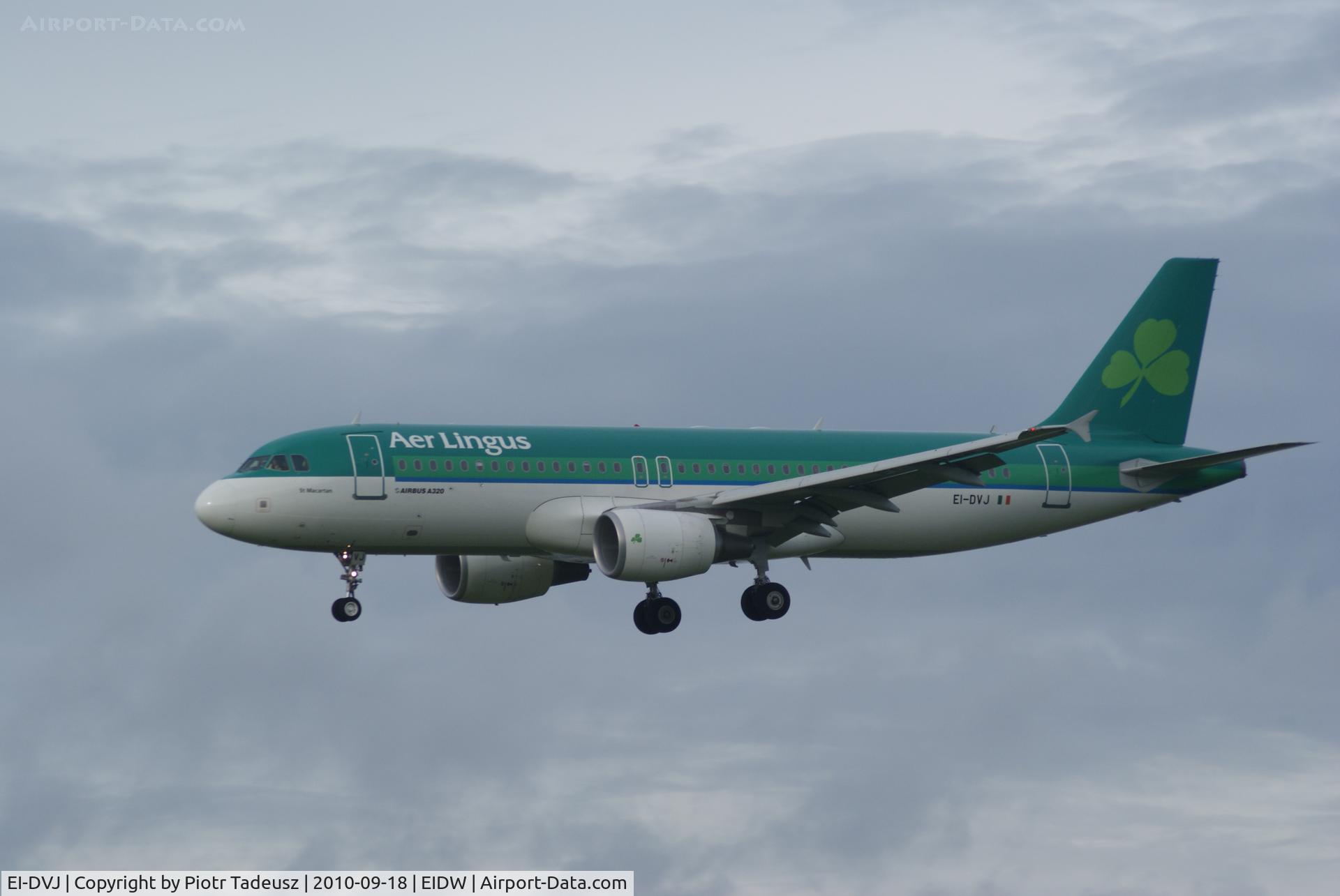 EI-DVJ, 2009 Airbus A320-214 C/N 3857, Dublin