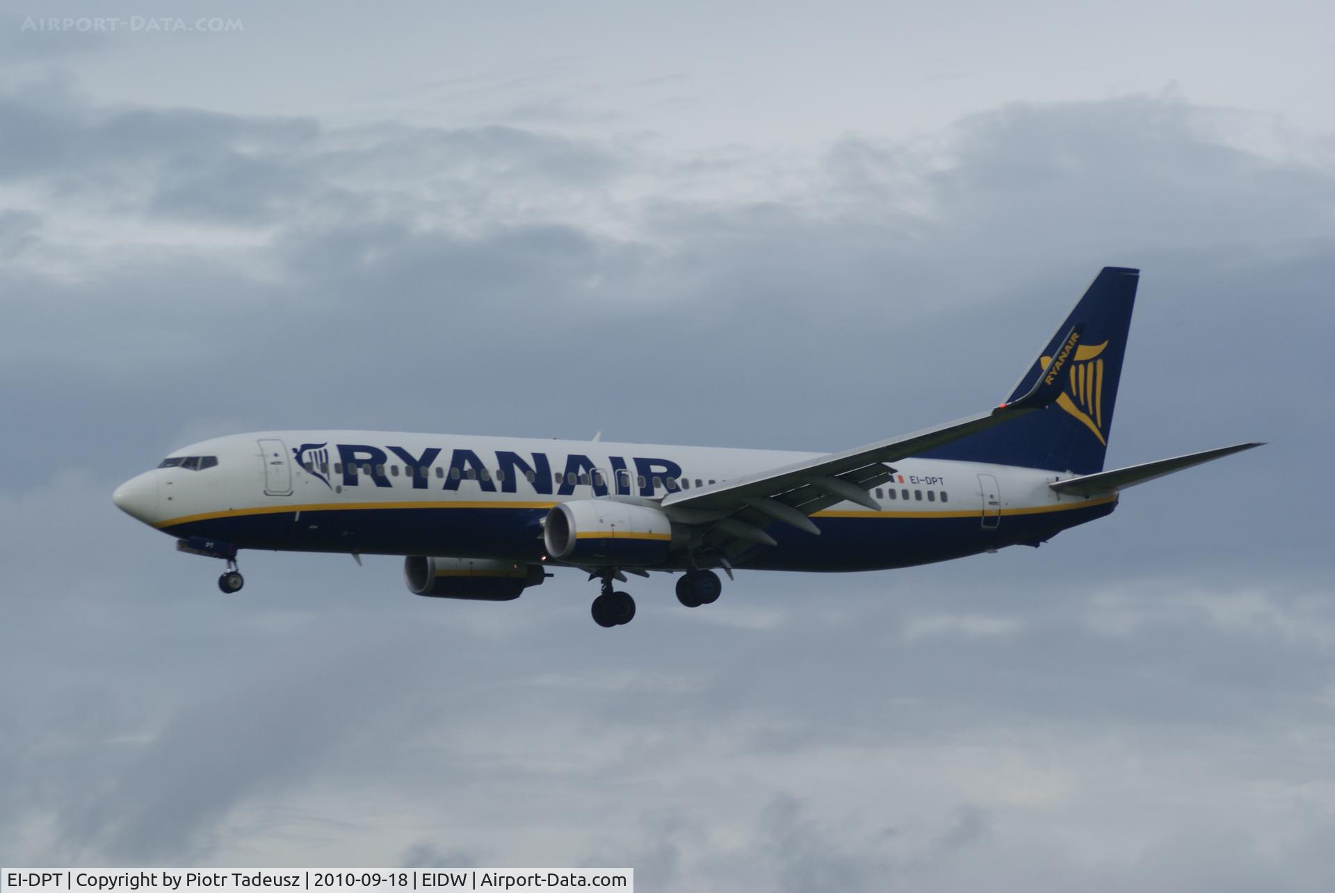 EI-DPT, 2007 Boeing 737-8AS C/N 35550, Dublin